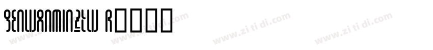 GenWanMin2TW R字体转换